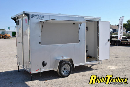 New 6X12 RC Trailers Concession Trailer