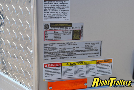 New 6X12 RC Trailers Concession Trailer