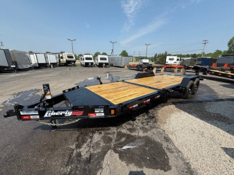New 2025 Liberty 7x22 split tilt Equipment Trailer