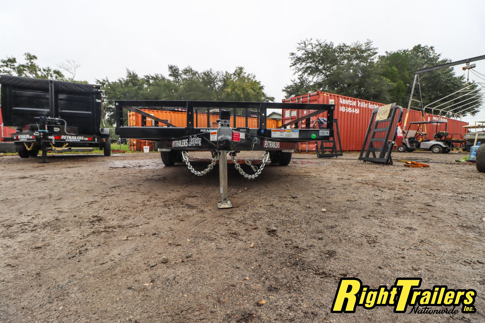 New 7x16 PJ Utility Trailer