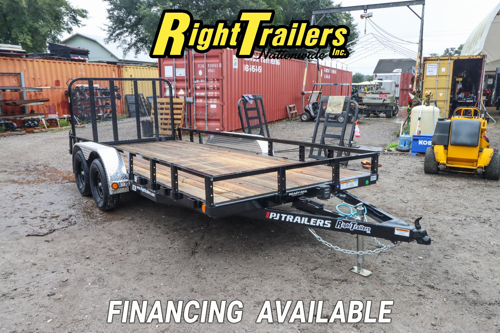 New 7x16 PJ Utility Trailer