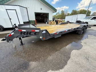 New 2025 Rice Trailers 7X24 PRO MAX Equipment Trailer