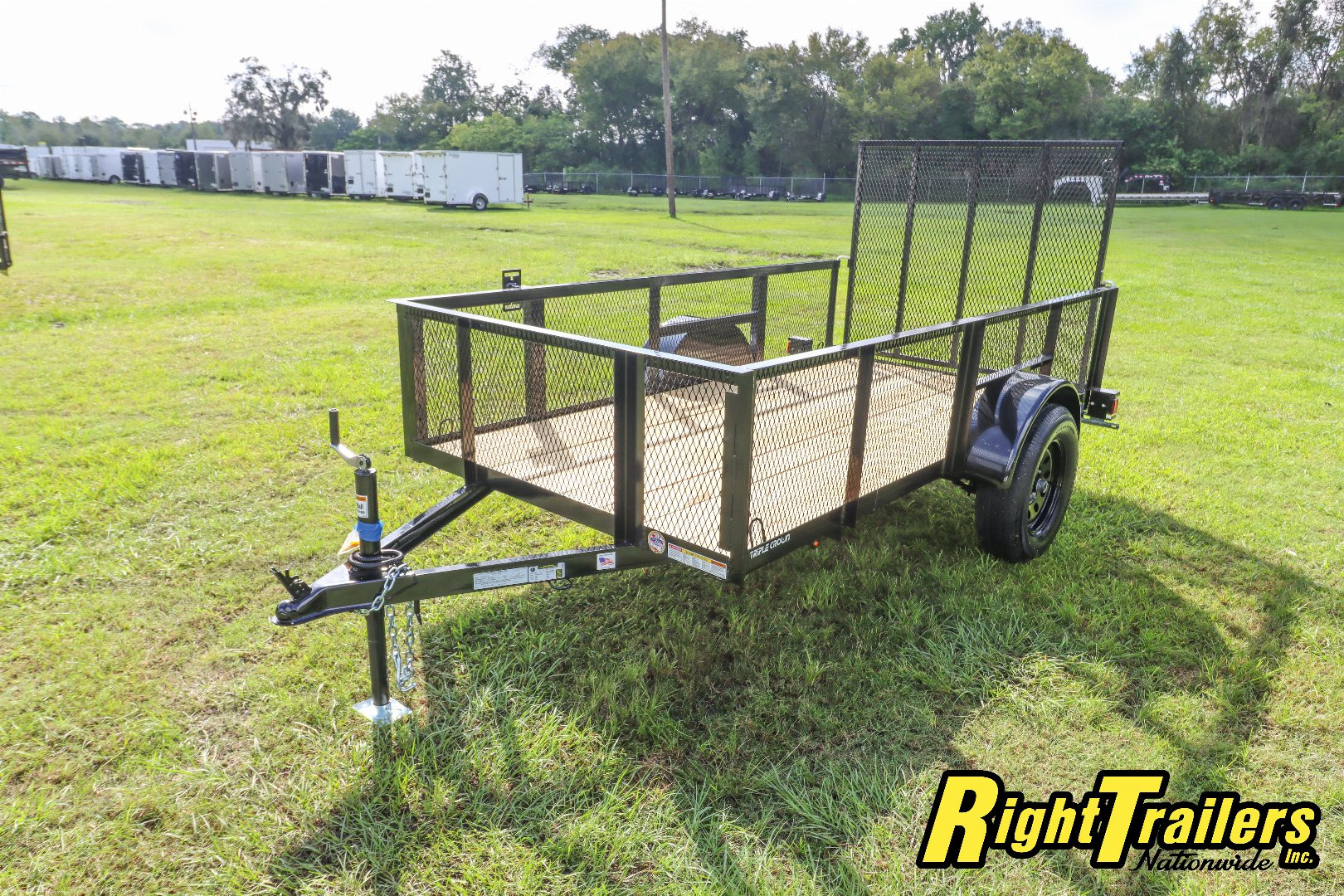 New 5X10 Triple Crown Utility Trailer