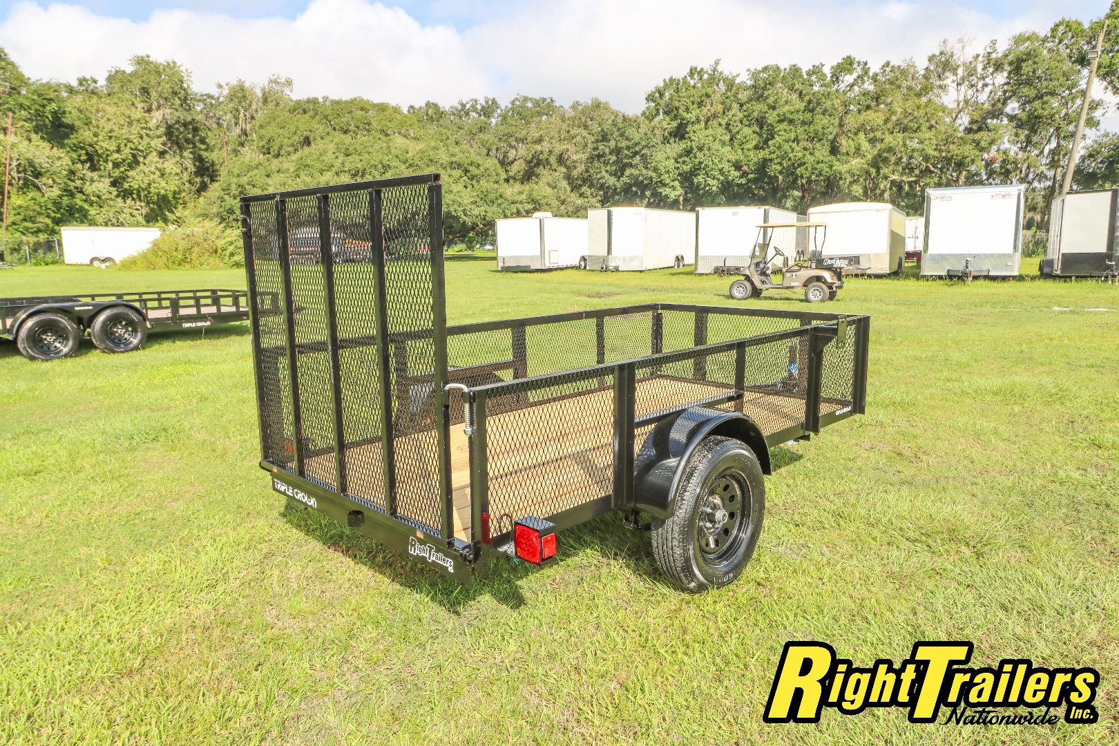 New 5X10 Triple Crown Utility Trailer