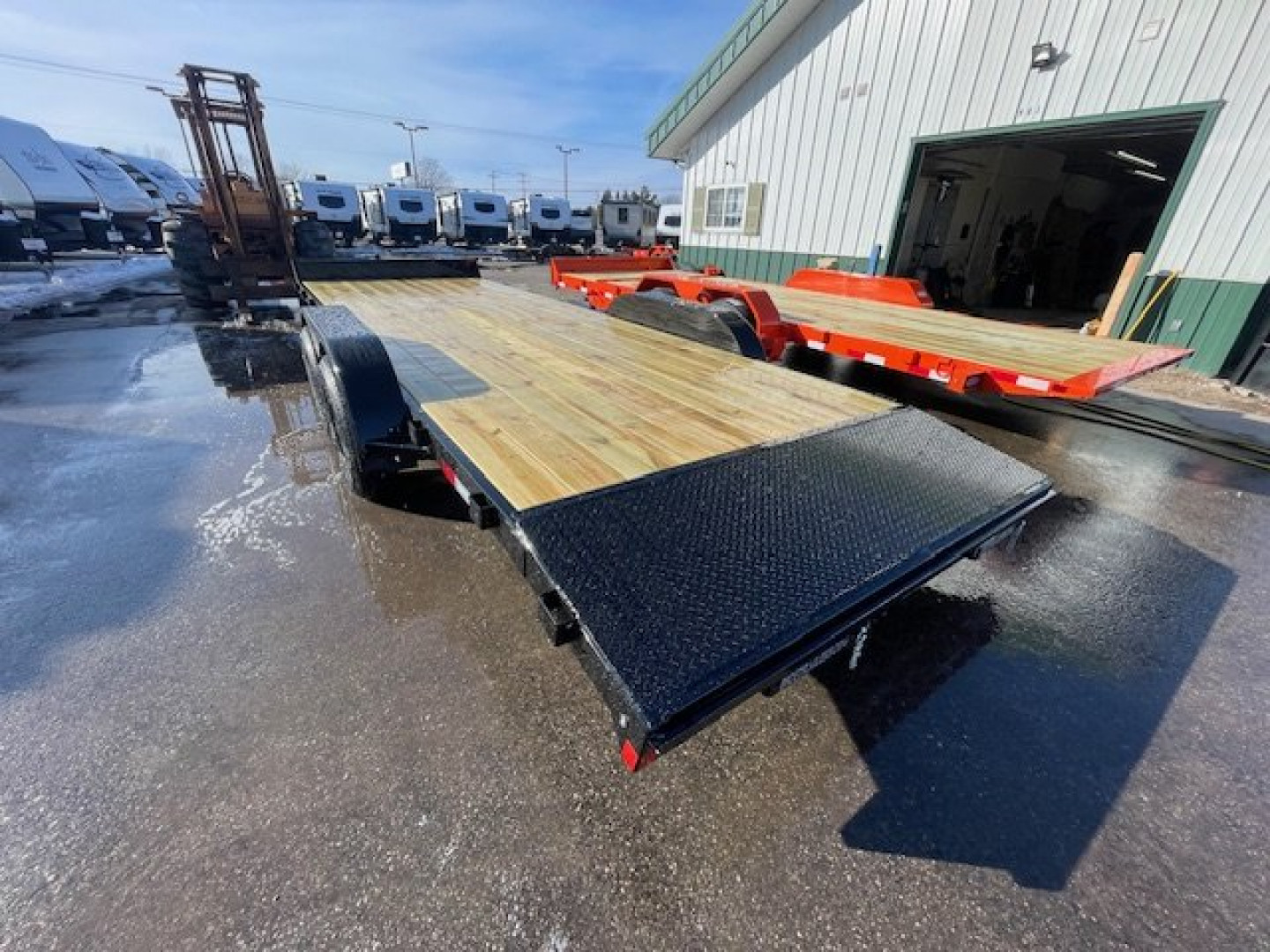 New 2025 Rice Trailers 82"x20 Car Hauler