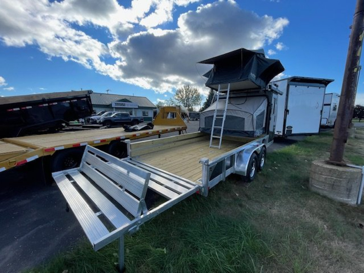 New 2025 Rance Aluminum Trailers 7x17 Utility Trailer