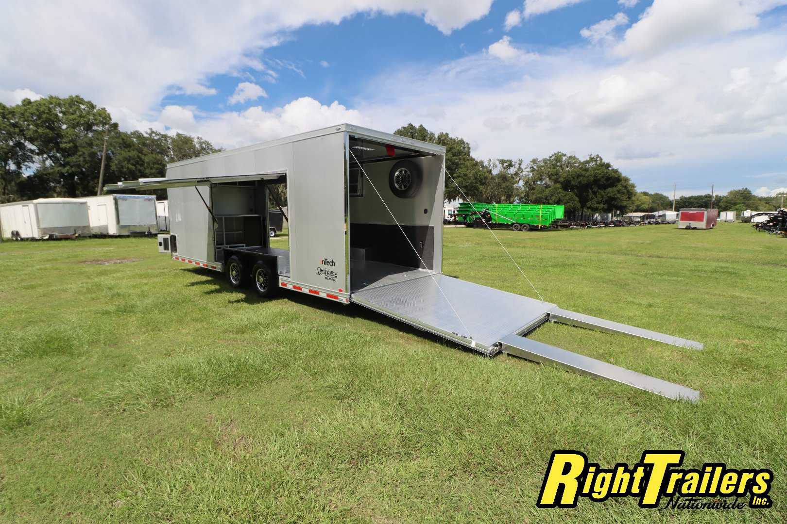 New 8.5X24 inTech Race Trailer
