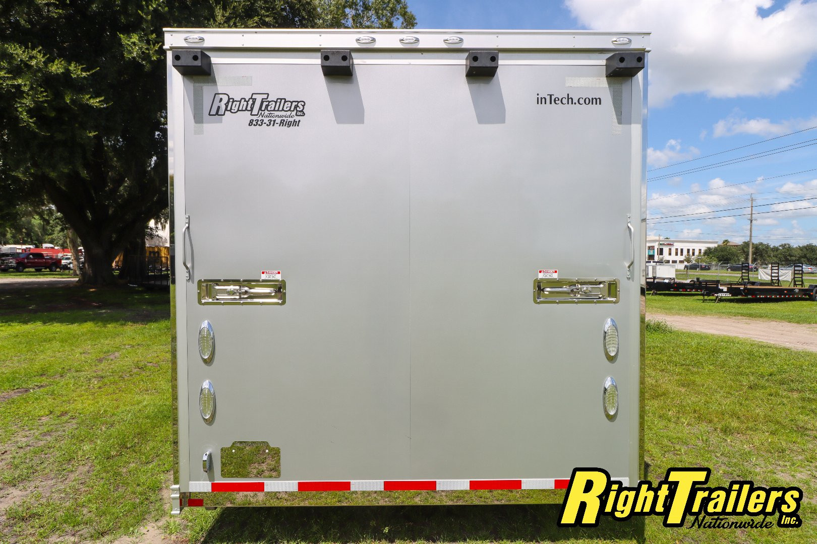 New 8.5X24 inTech Race Trailer