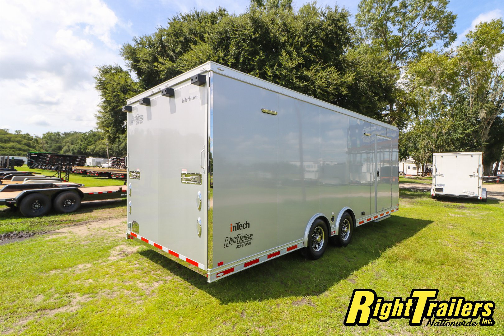 New 8.5X24 inTech Race Trailer