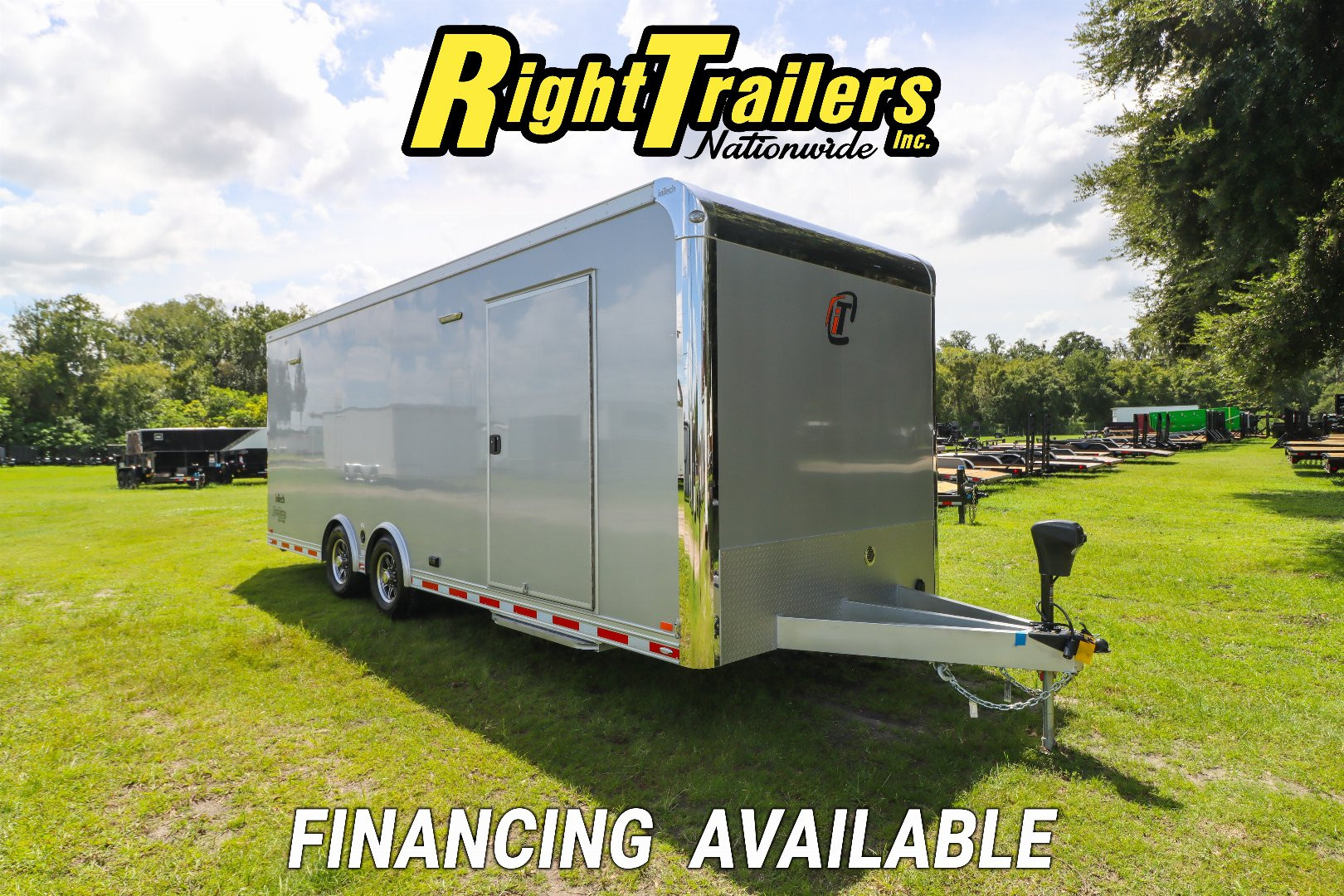 New 8.5X24 inTech Race Trailer
