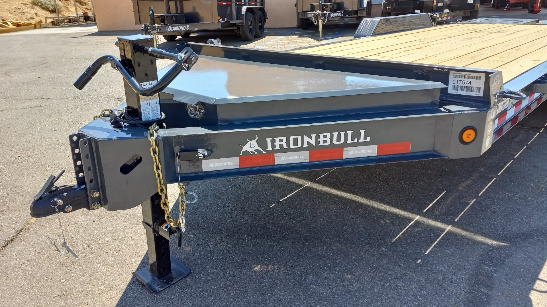 New 2025 IRON BULL EWB8320-MR Equipment Trailer