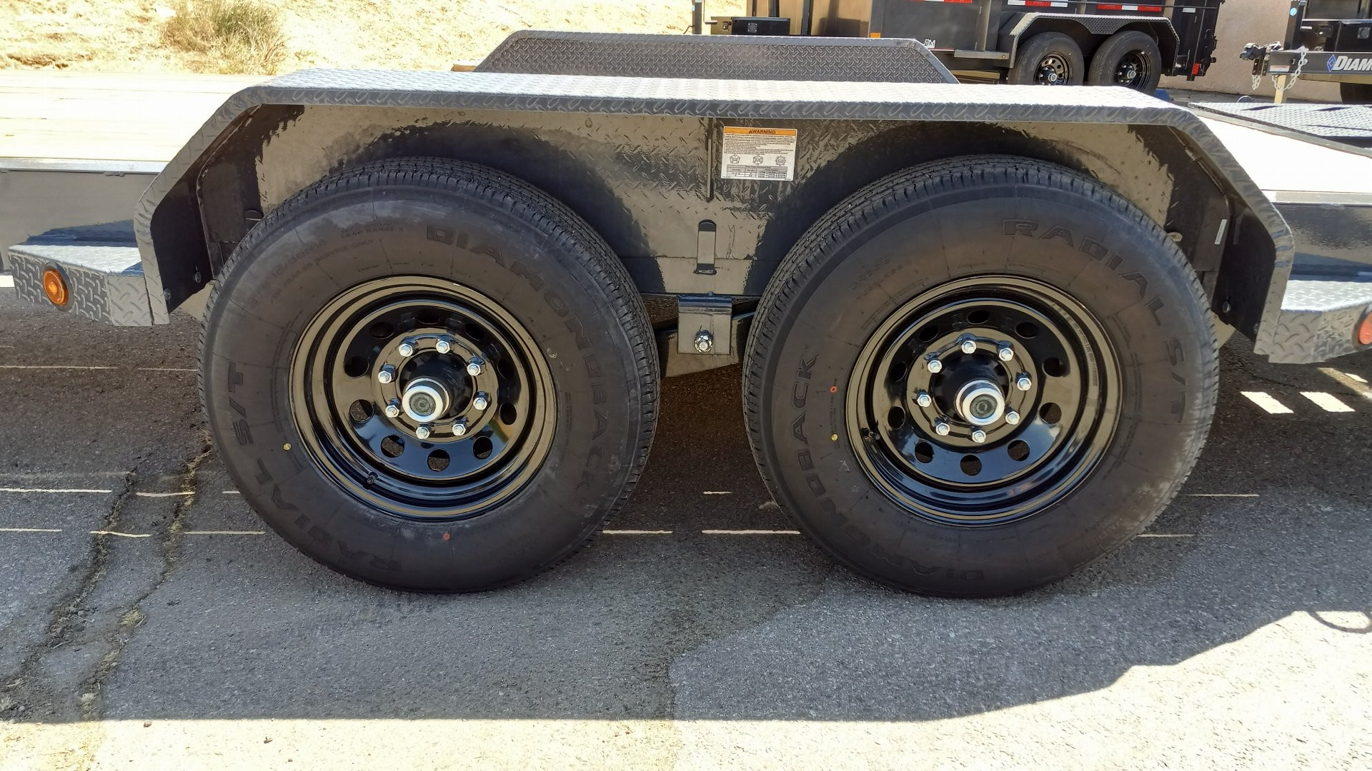 New 2025 IRON BULL EWB8320-MR Equipment Trailer