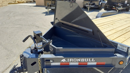 New 2025 IRON BULL EWB8320-MR Equipment Trailer