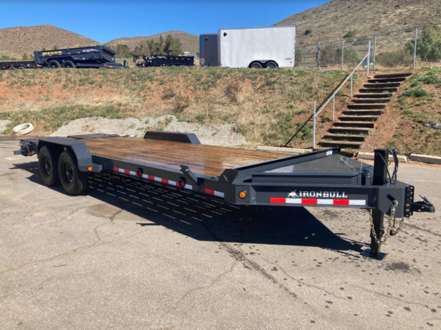 New 2025 Iron Bull EWB8318-MR Equipment Trailer