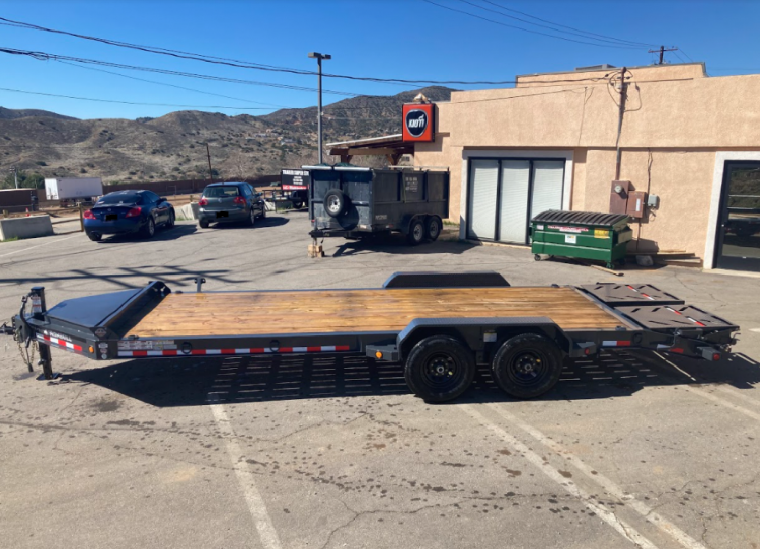 New 2025 Iron Bull EWB8318-MR Equipment Trailer