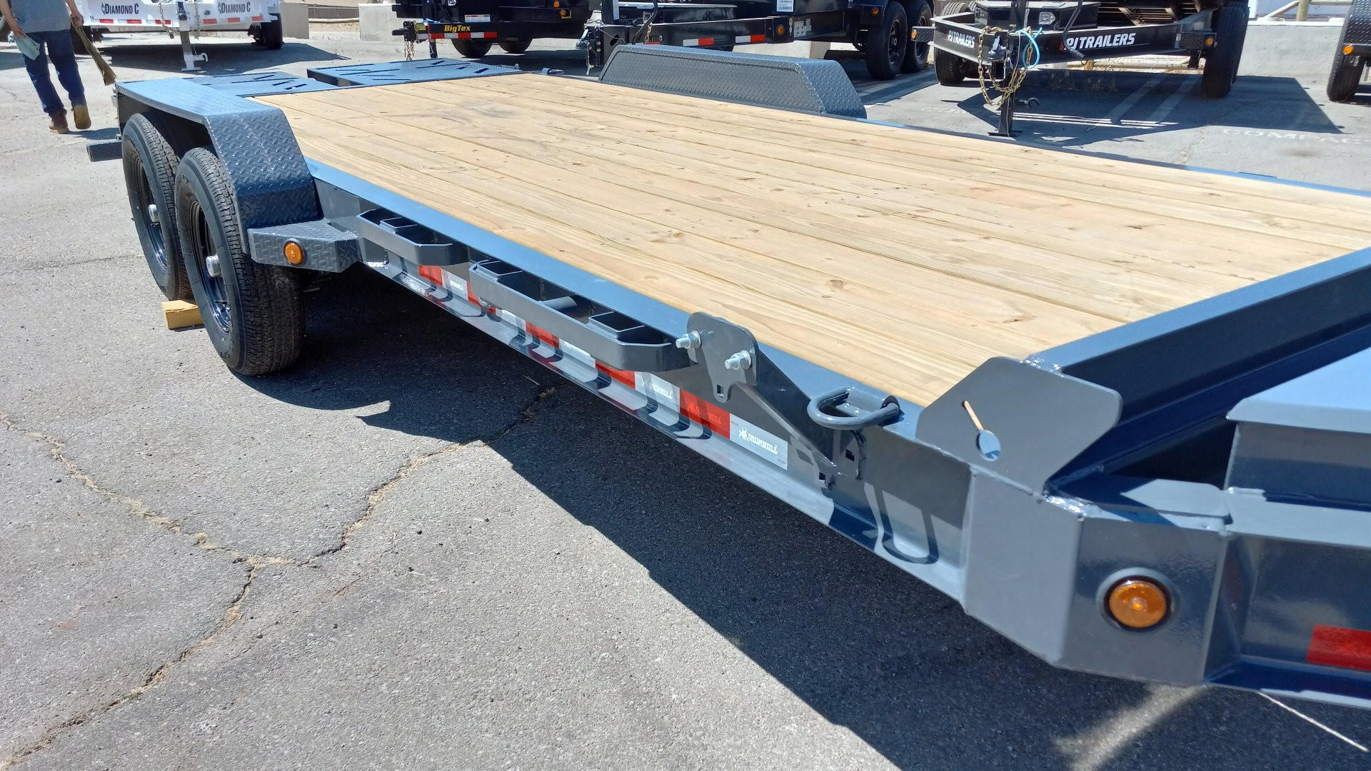 New 2025 Iron Bull EWB8318-MR Equipment Trailer