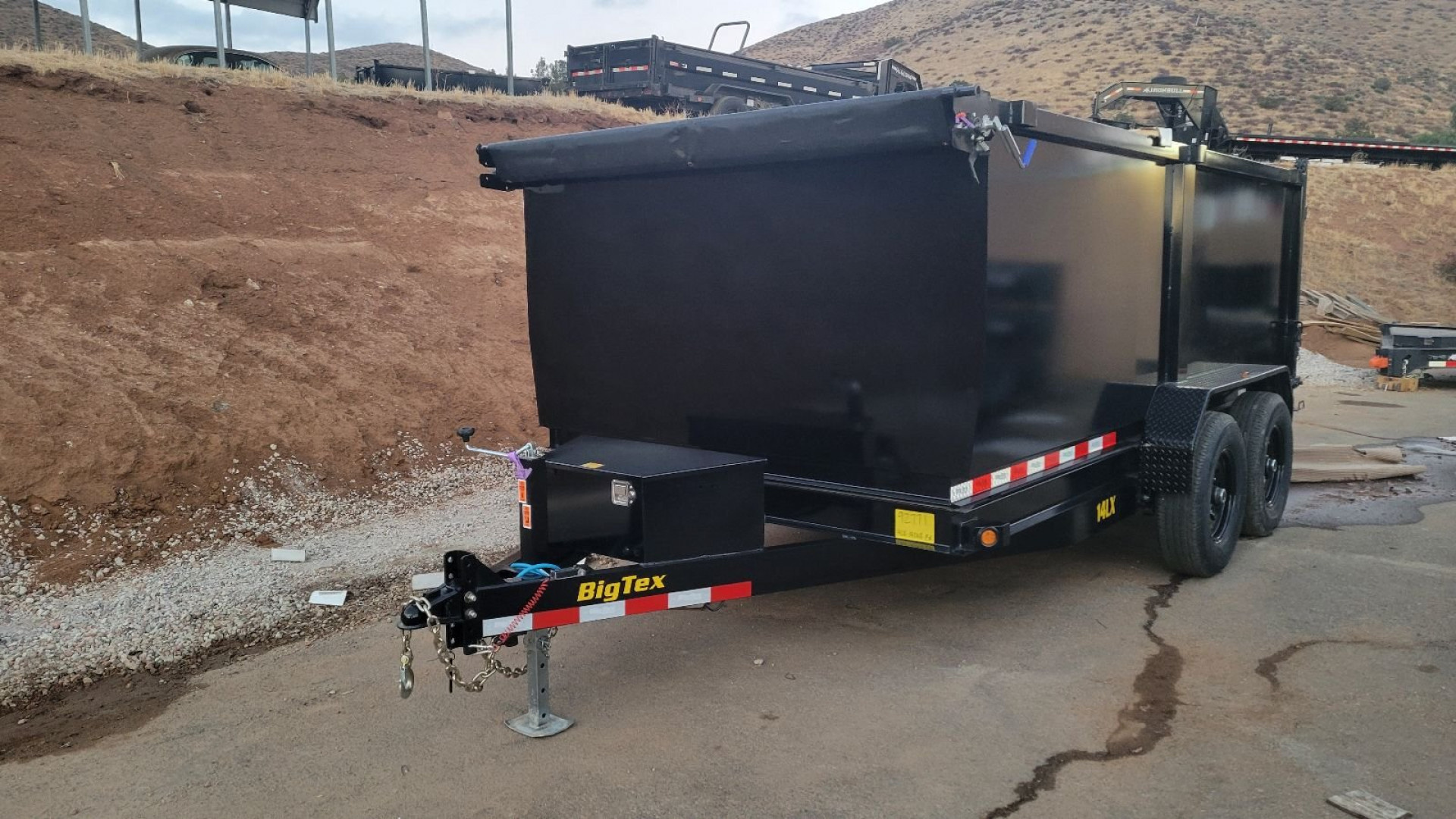 New 2025 Big Tex Trailers 14LX-14-4 Dump Trailer
