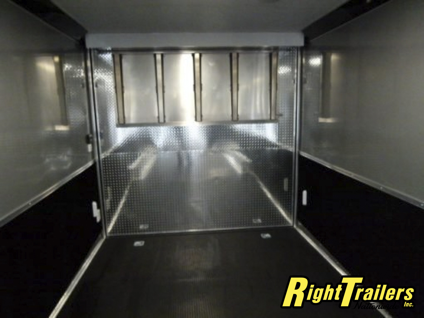 New 2026 8.5x48 Vintage Pro-Stock Race Trailer with Bathroom Package