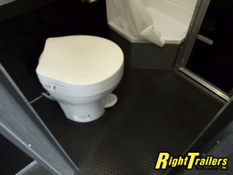New 2026 8.5x48 Vintage Pro-Stock Race Trailer with Bathroom Package