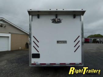 New 2026 8.5x48 Vintage Pro-Stock Race Trailer with Bathroom Package