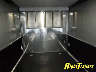 New 2026 8.5x48 Vintage Pro-Stock Race Trailer with Bathroom Package