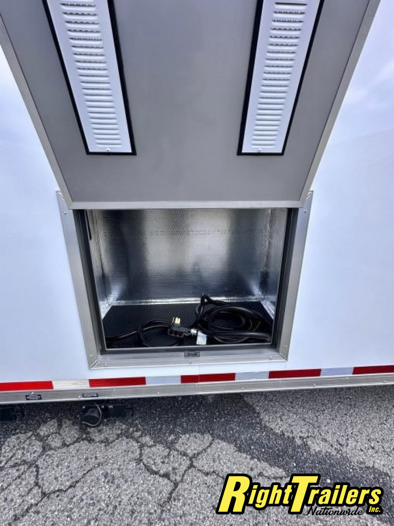 New 2025 Vintage Trailers 8.5x48 Race Trailer with Bathroom