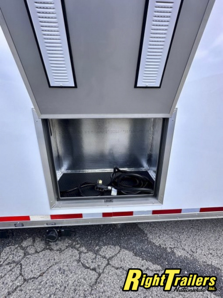New 2025 Vintage Trailers 8.5x48 Race Trailer with Bathroom