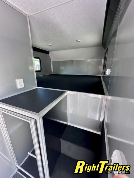 New 2025 Vintage Trailers 8.5x48 Race Trailer with Bathroom