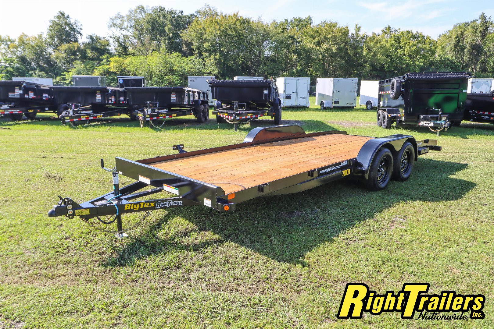 New 2025 7X20 Big Tex Car Hauler