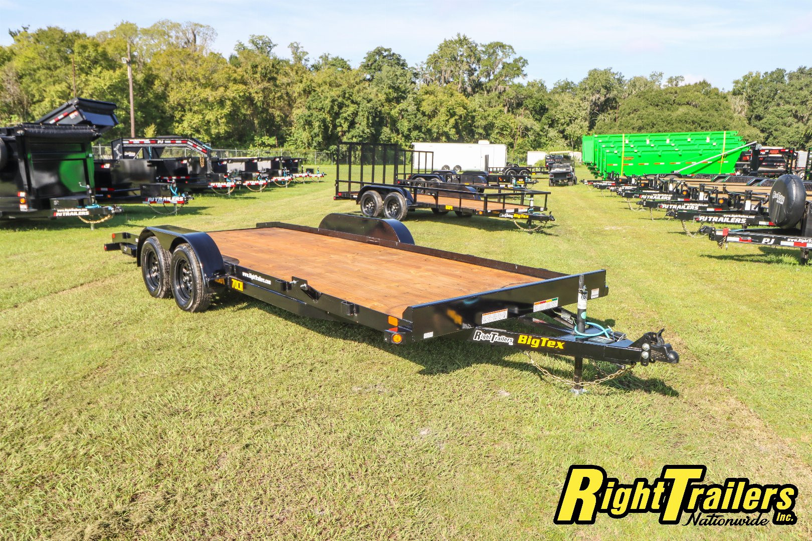 New 2025 7X20 Big Tex Car Hauler