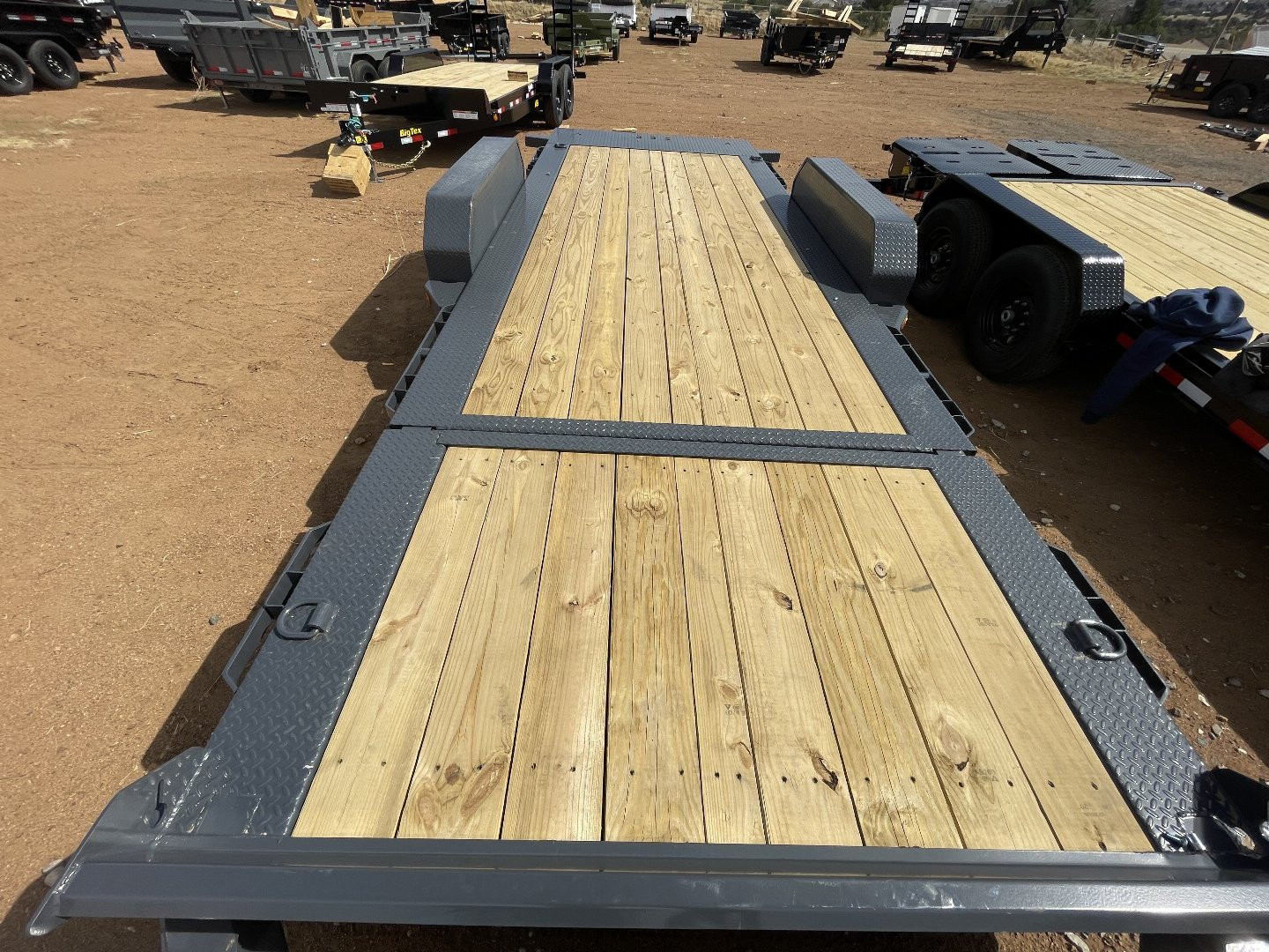 New 2025 Iron Bull TWB8320 Tilt Trailer