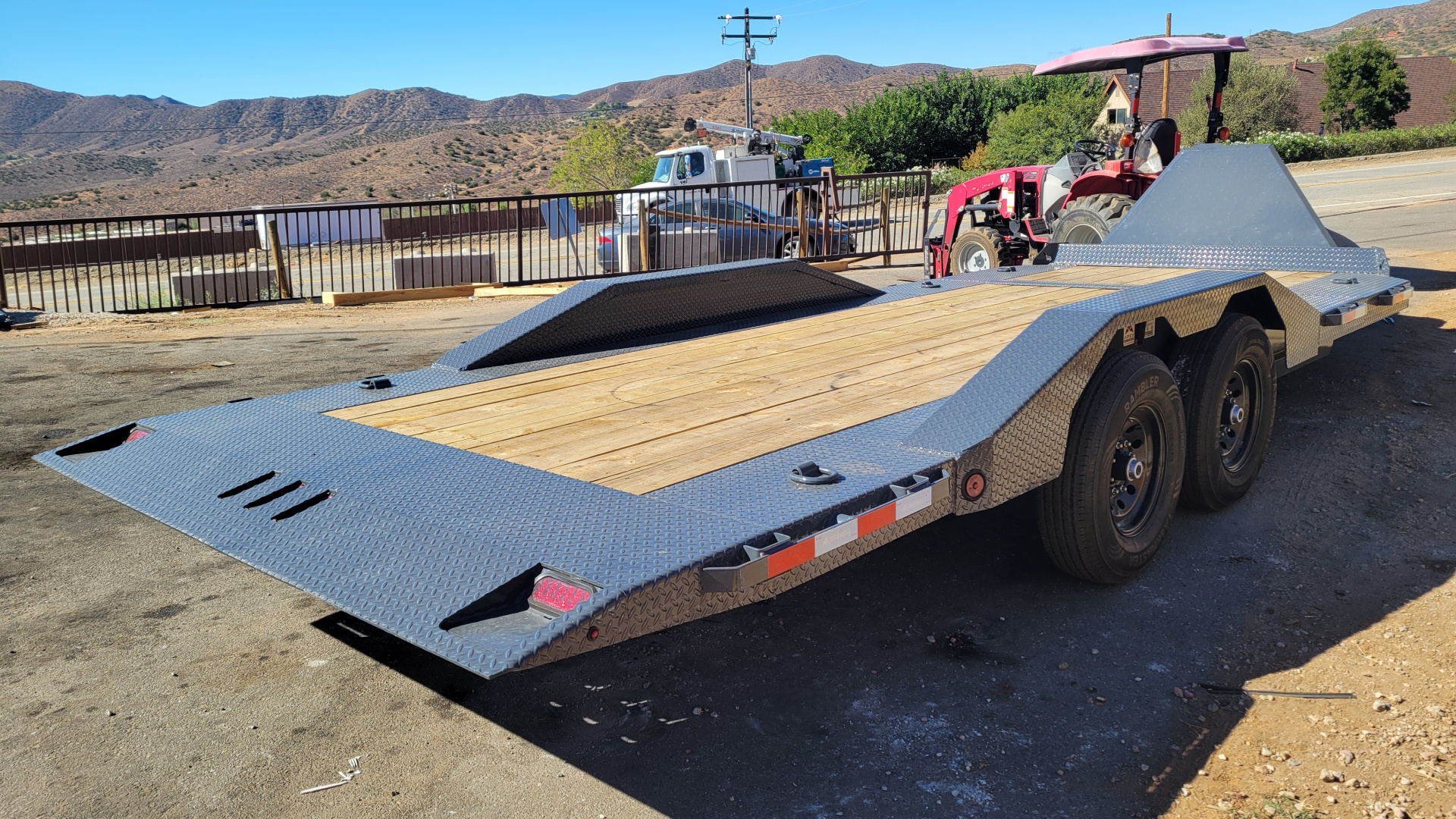 New 2025 Iron Bull TWB8320 Tilt Trailer