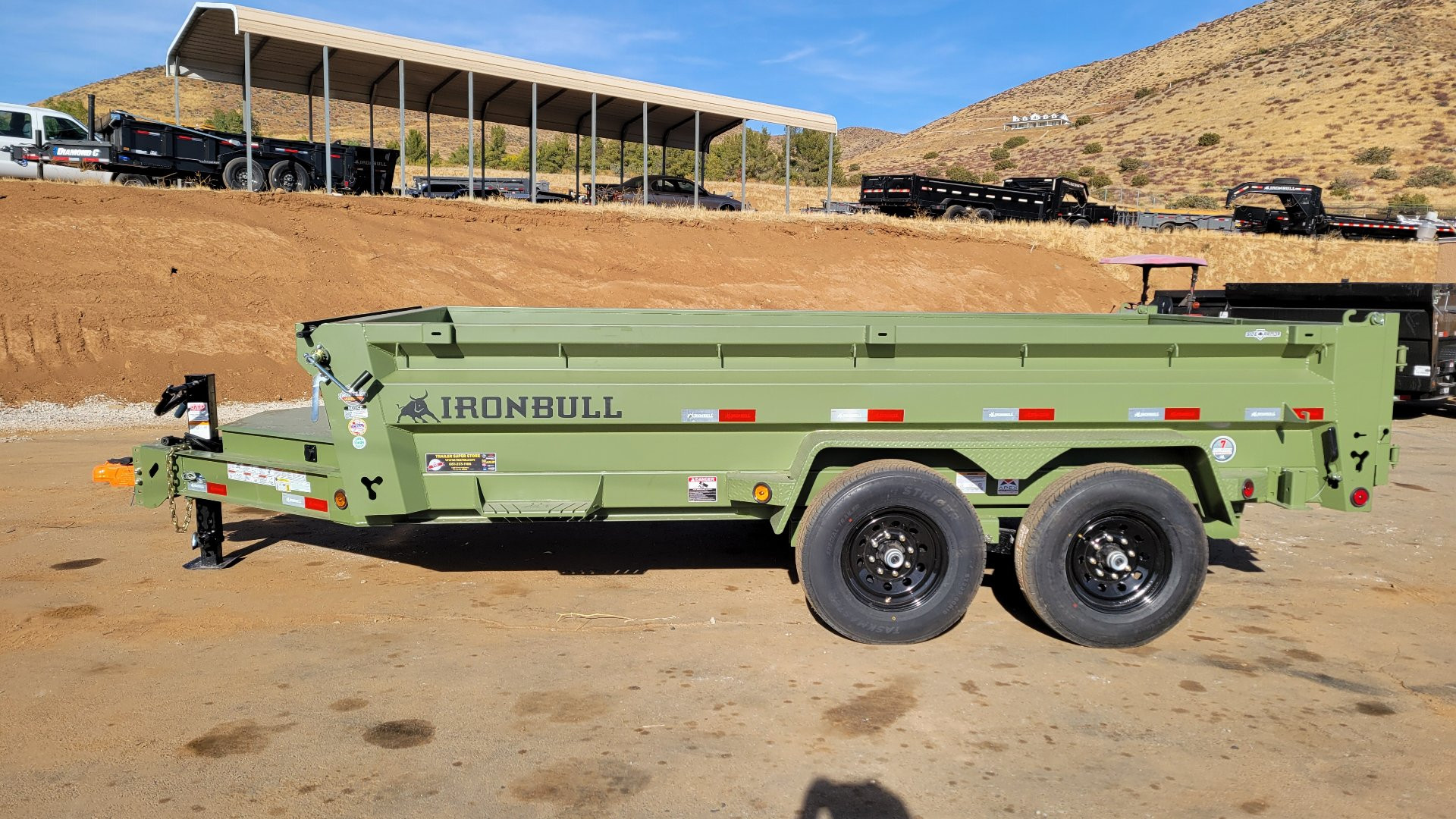 New 2025 Norstar DWB 8314-2 Dump Trailer IRONBULL