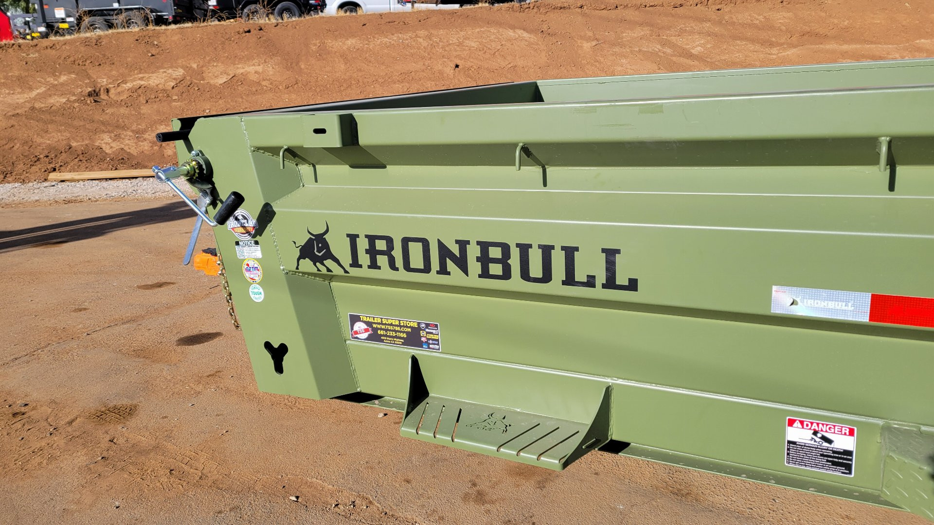 New 2025 Norstar DWB 8314-2 Dump Trailer IRONBULL