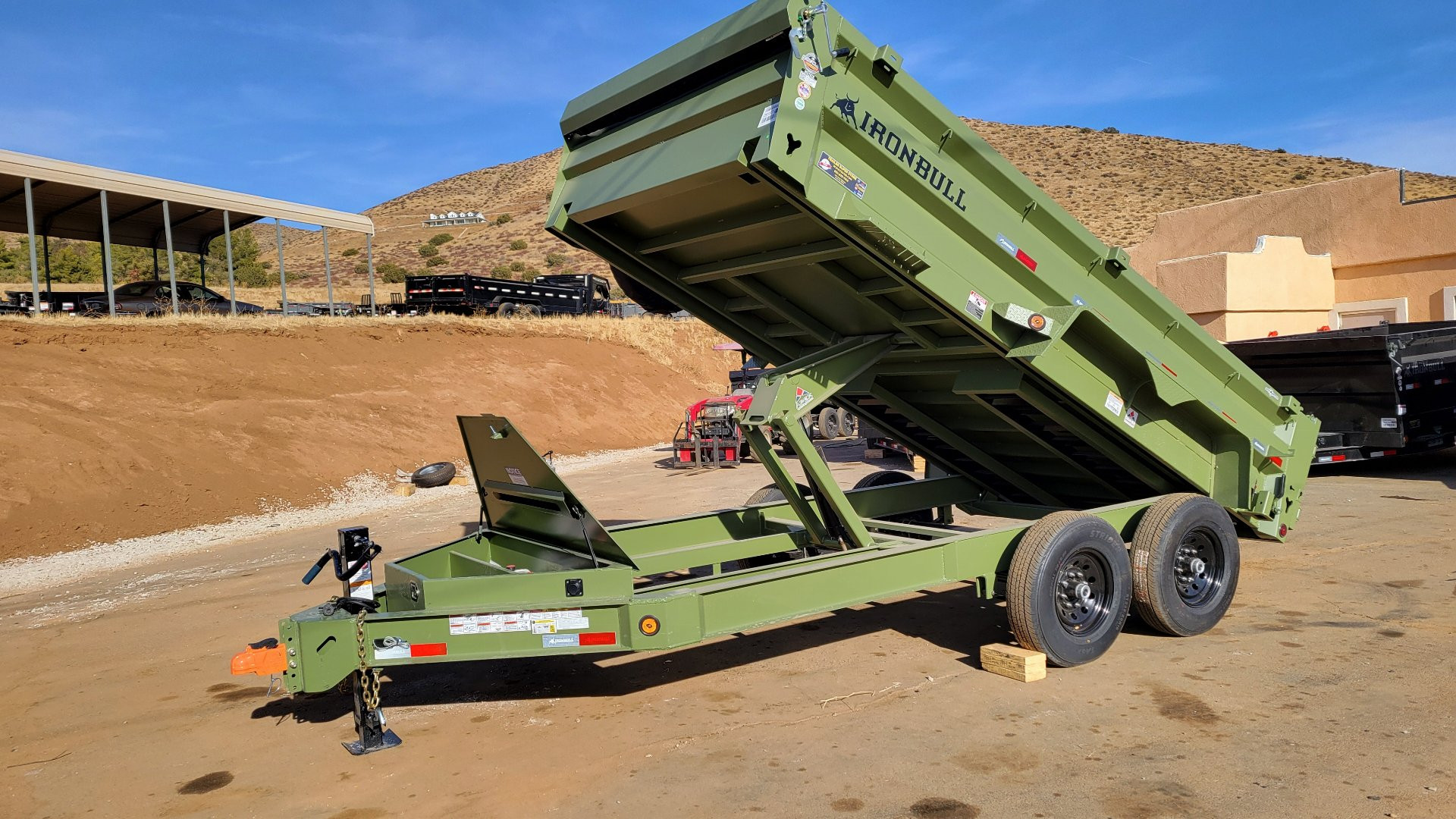 New 2025 Norstar DWB 8314-2 Dump Trailer IRONBULL