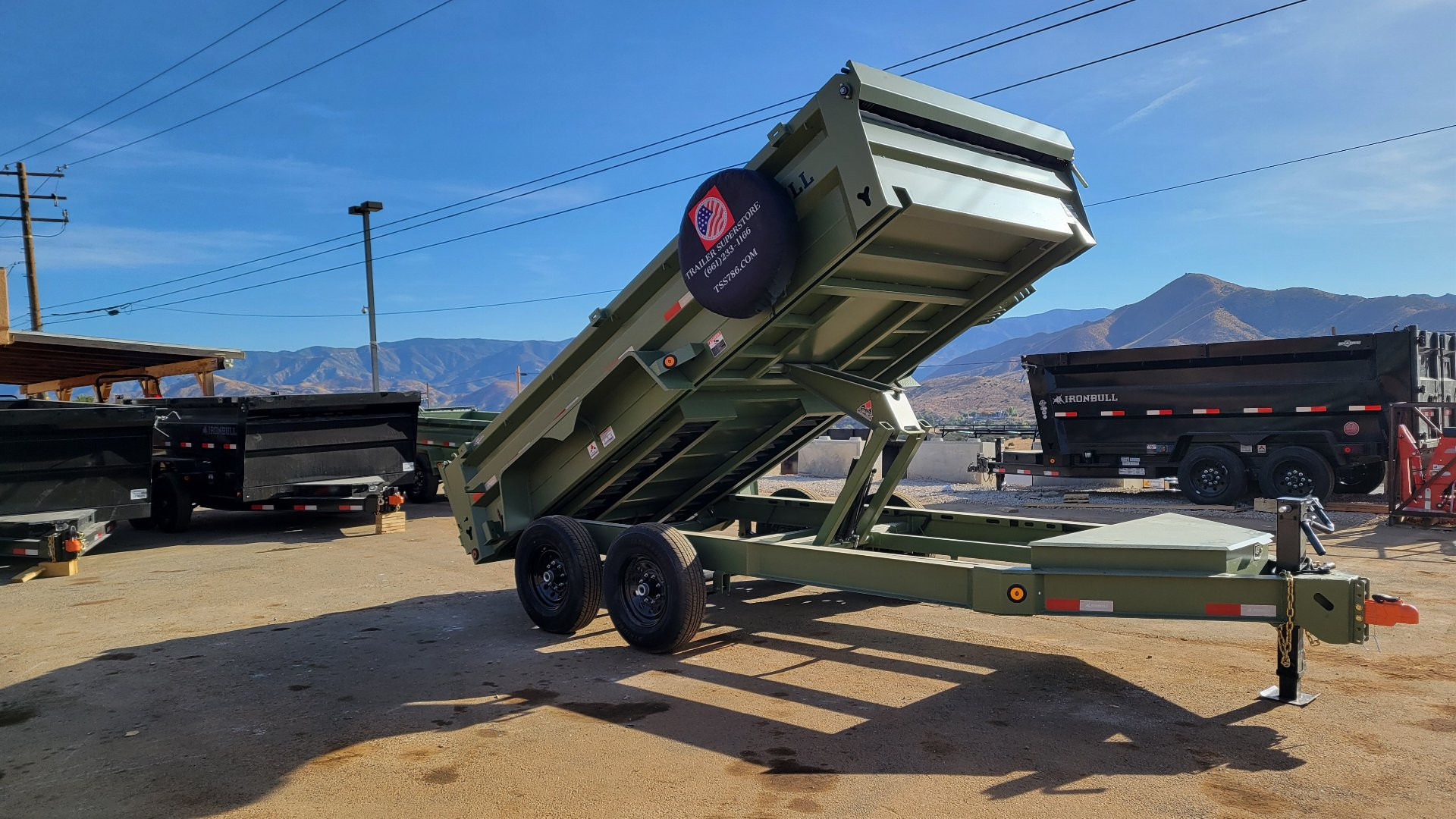 New 2025 Norstar DWB 8314-2 Dump Trailer IRONBULL