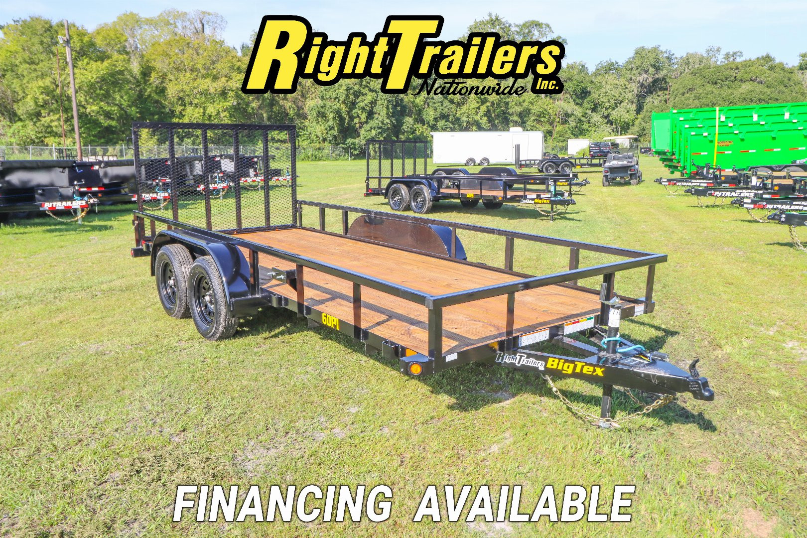 New 6.5X16 Big Tex Utility Trailer