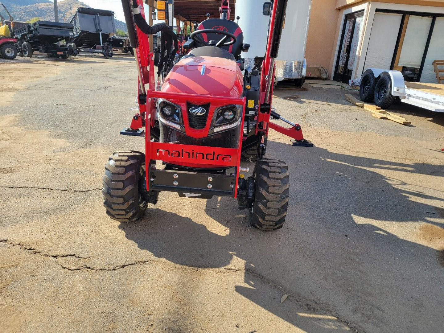 New 2024 Mahindra 1120 HST Loader and backhoe