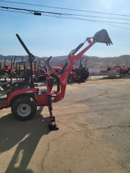 New 2024 Mahindra 1120 HST Loader and backhoe