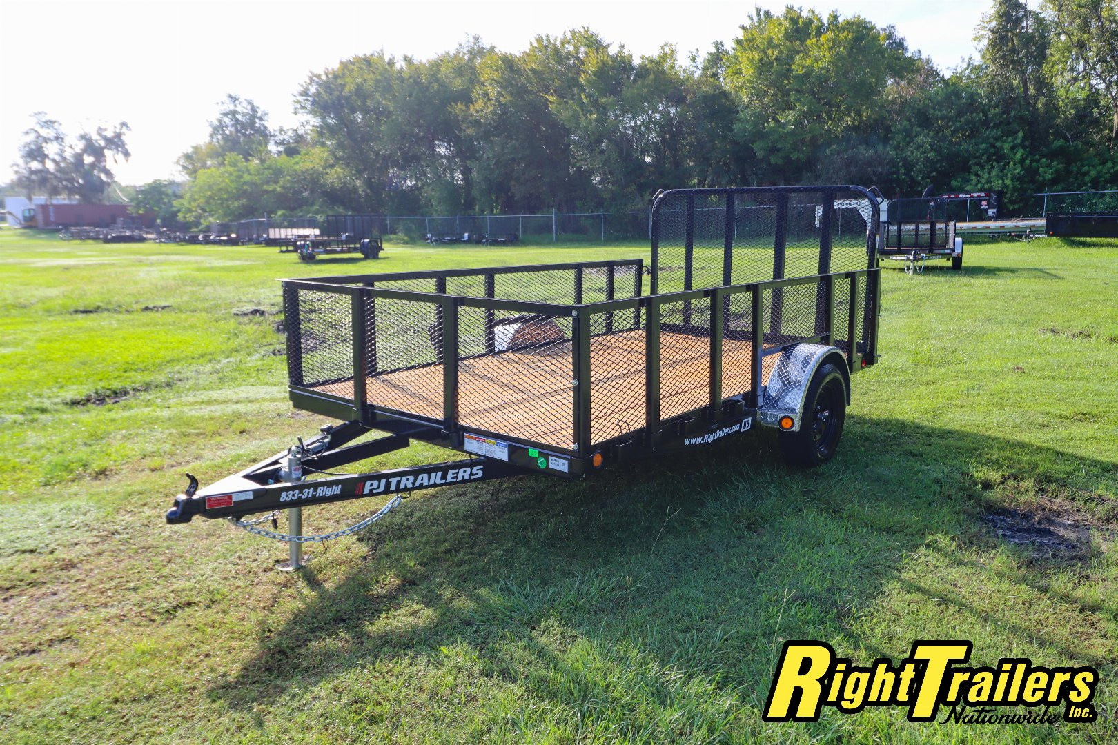New 7x12 PJ Utility Trailer