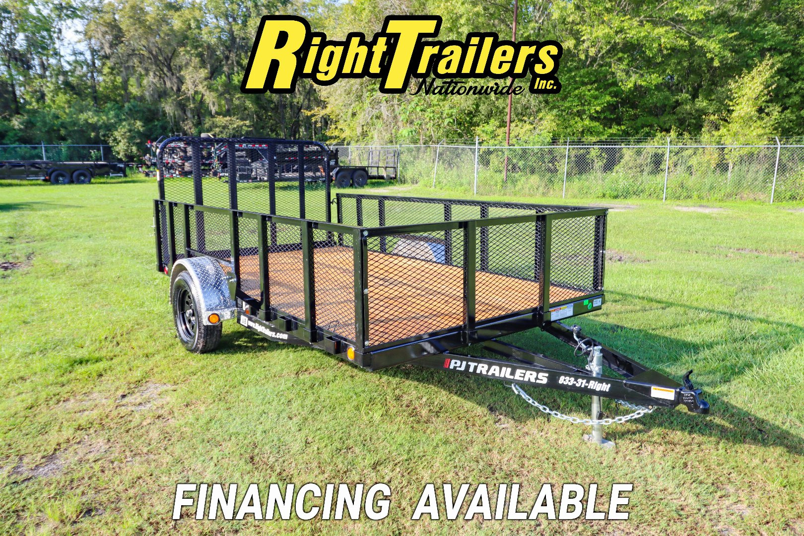 New 7x12 PJ Utility Trailer
