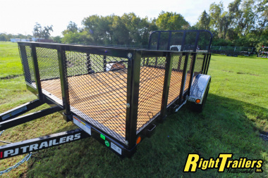 New 7x12 PJ Utility Trailer