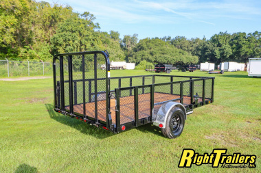 New 7x12 PJ Utility Trailer