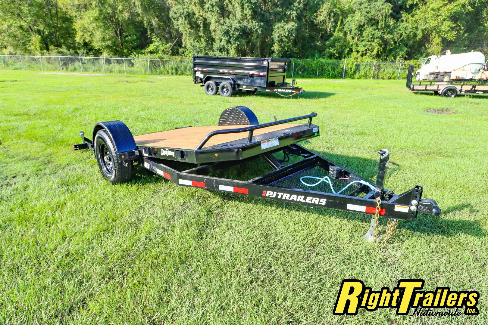 New 7X13 PJ CAR HAULER