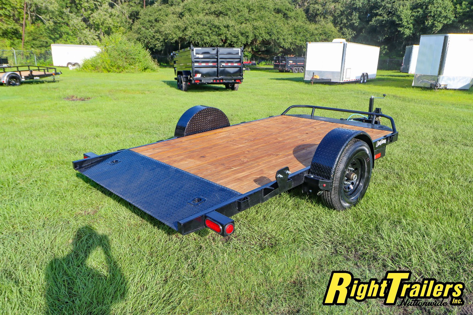 New 7X13 PJ CAR HAULER