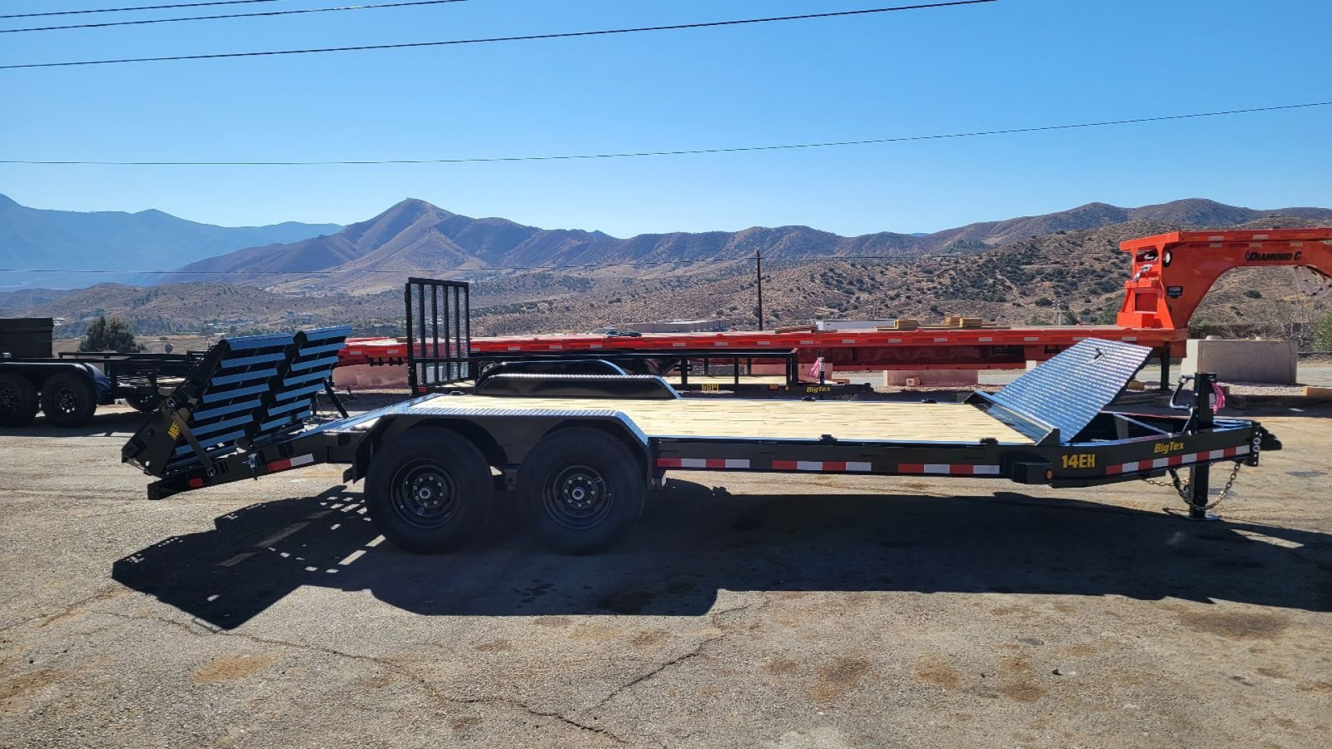 New 2025 Big Tex Trailers 14EH-18-MR Equipment Trailer