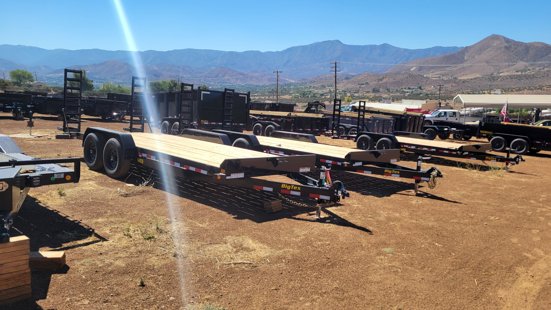 New 2026 Big Tex Trailers 14EB-18-KR Equipment Trailer