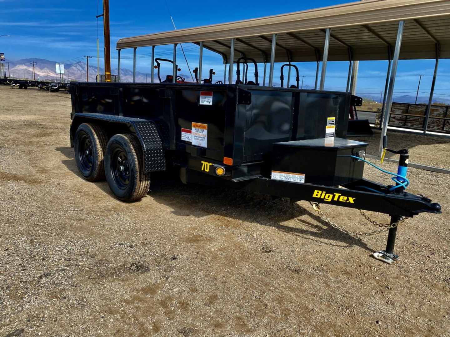 New 2025 70SR-10-5W Dump Trailer