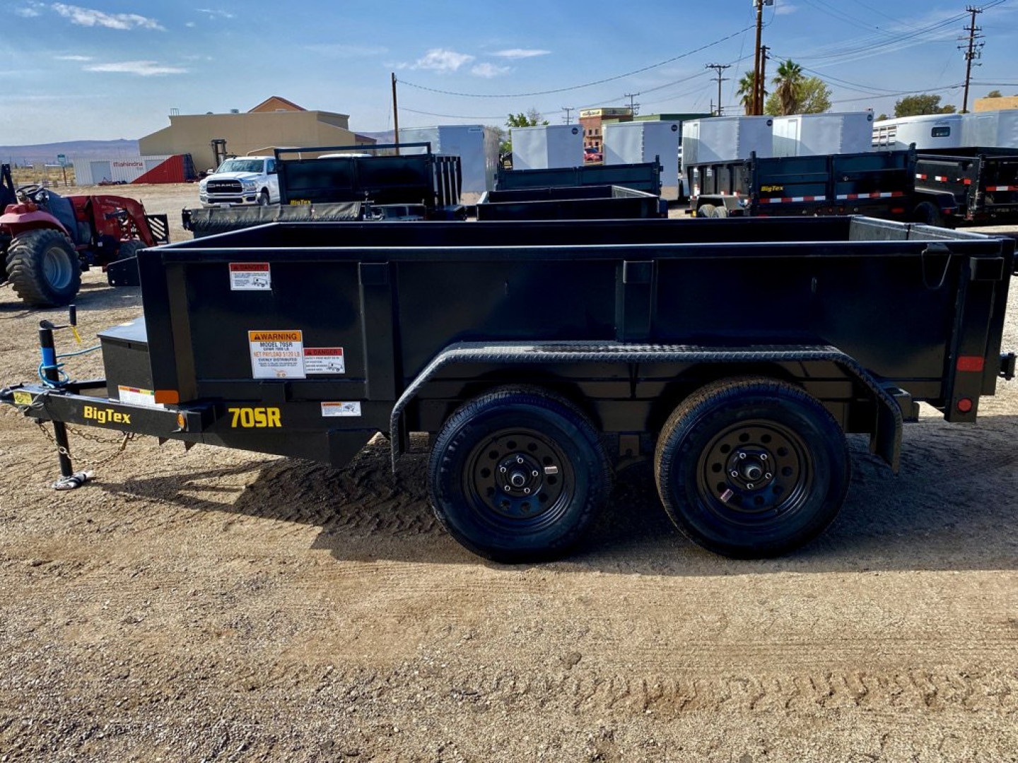 New 2025 70SR-10-5W Dump Trailer