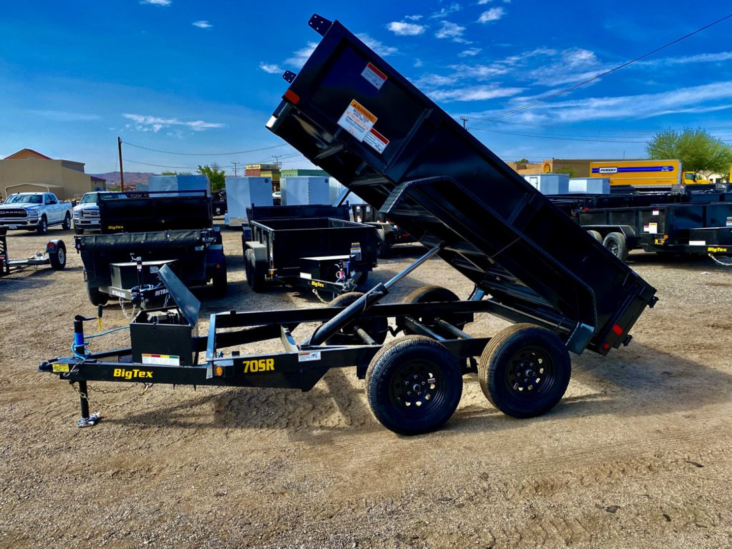 New 2025 70SR-10-5W Dump Trailer